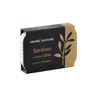 Sardine w/Olive Oil Groix & Nature 115gr | per pcs