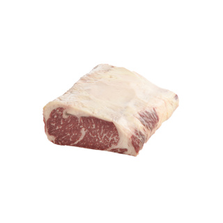 Chilled F1 Wagyu Beef Striploin 1 Rib Icon Mb6/7 Grain-Fed Boneless Halal | Kg