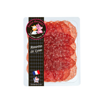 Dry Sausage Rosette de Lyon Sliced Frais Devant 100gr Pack