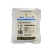 Cheese Halloumi Greek Mavrommatis 225gr Pack